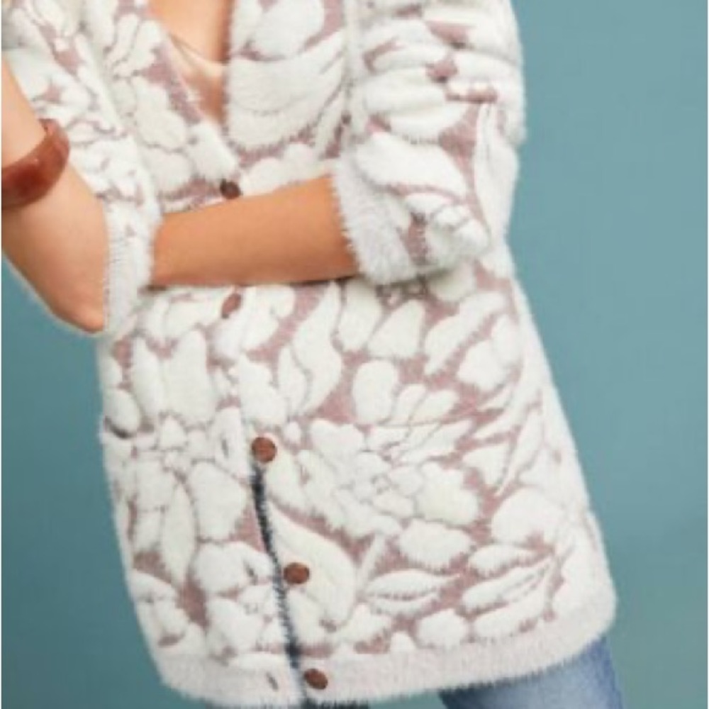 Anthropologie Meadow Rue Eyelash Sweater- WORN ONCE